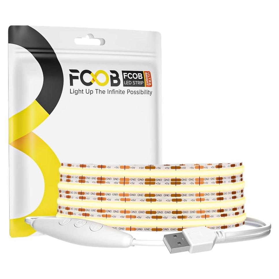 Tira de Luz LED Flexible 2.00m USB SHENZEN 3000K Dimmable