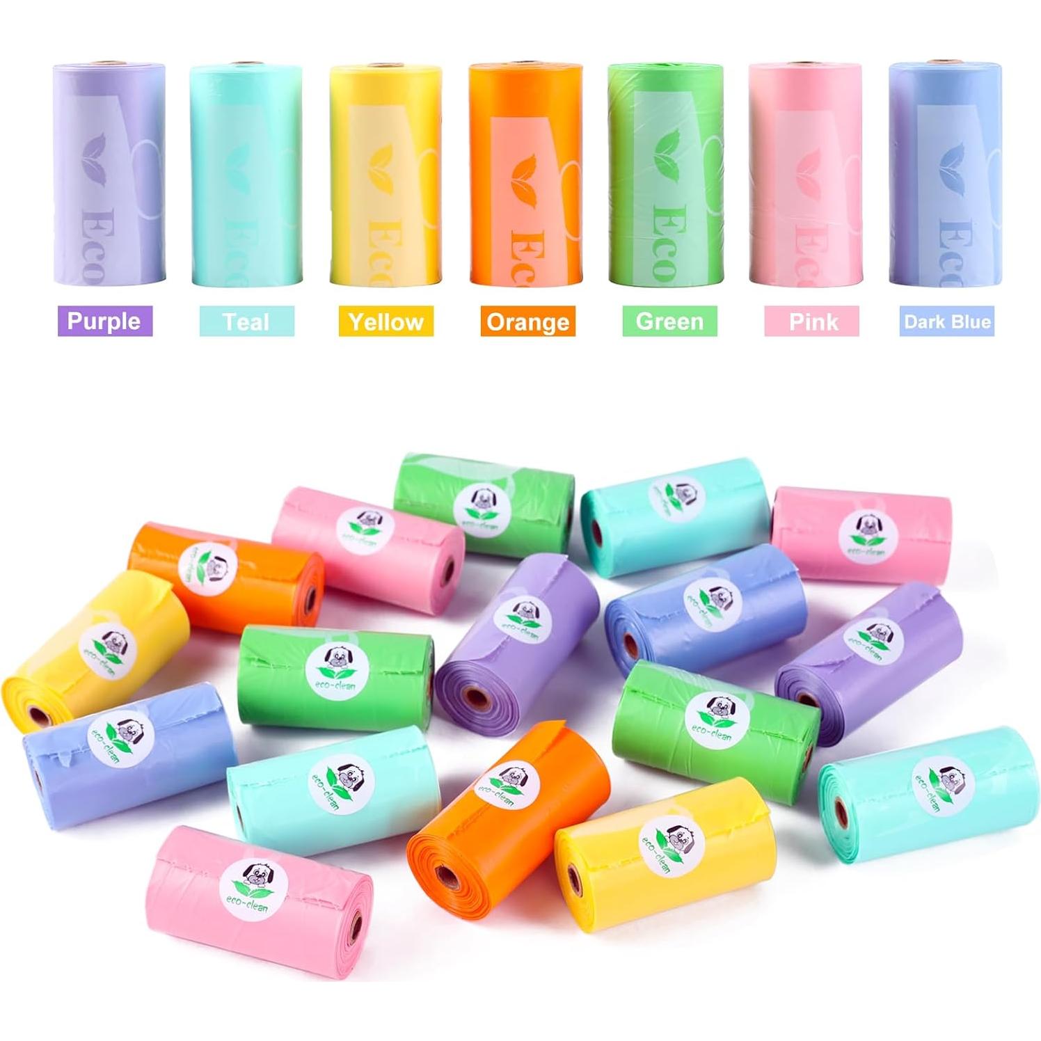 Bolsas de Poop para Perros ECO-CLEAN 360 Unidades Biodegradables