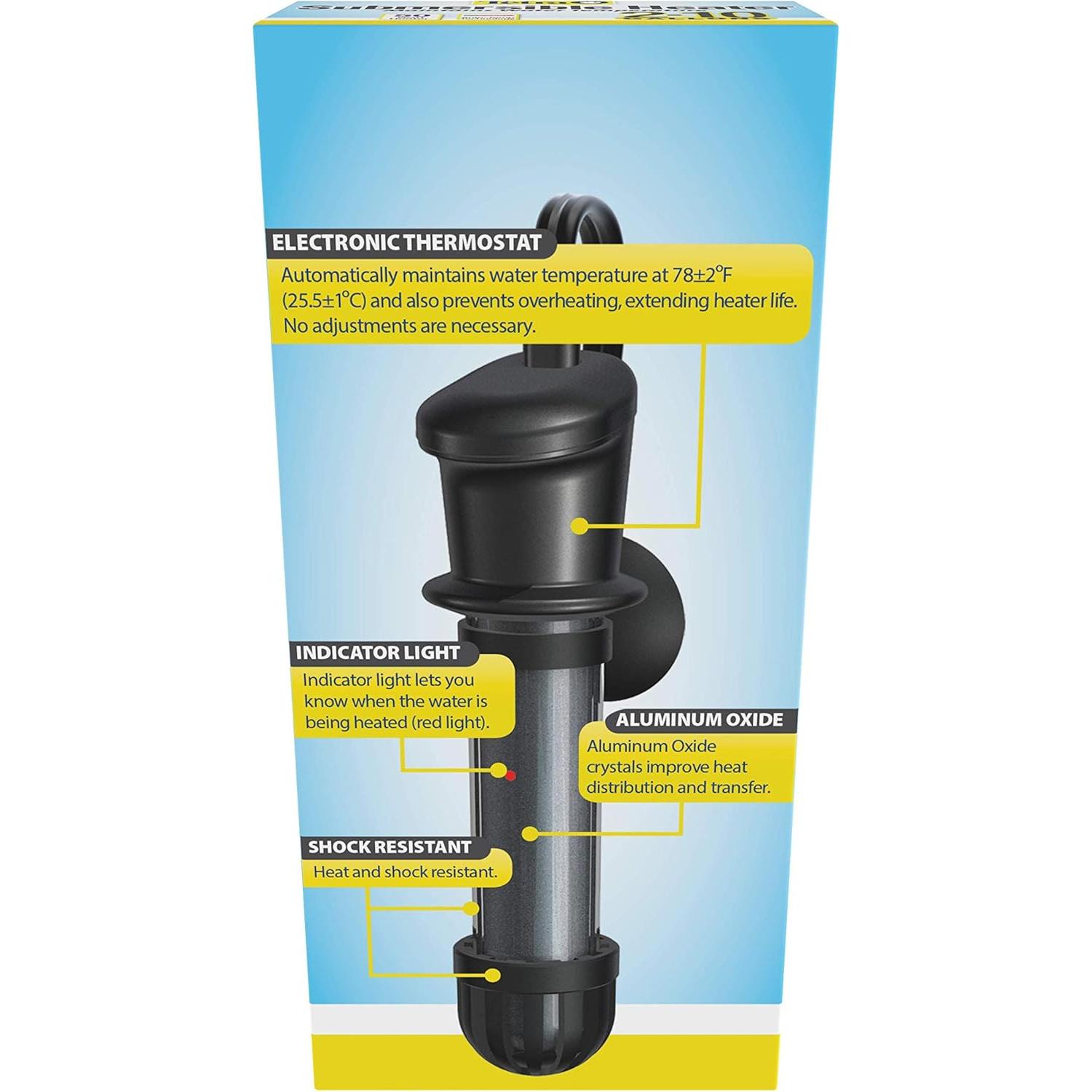 Calentador de Acuario Tetra HT 50W Sumergible 2-10 Galones