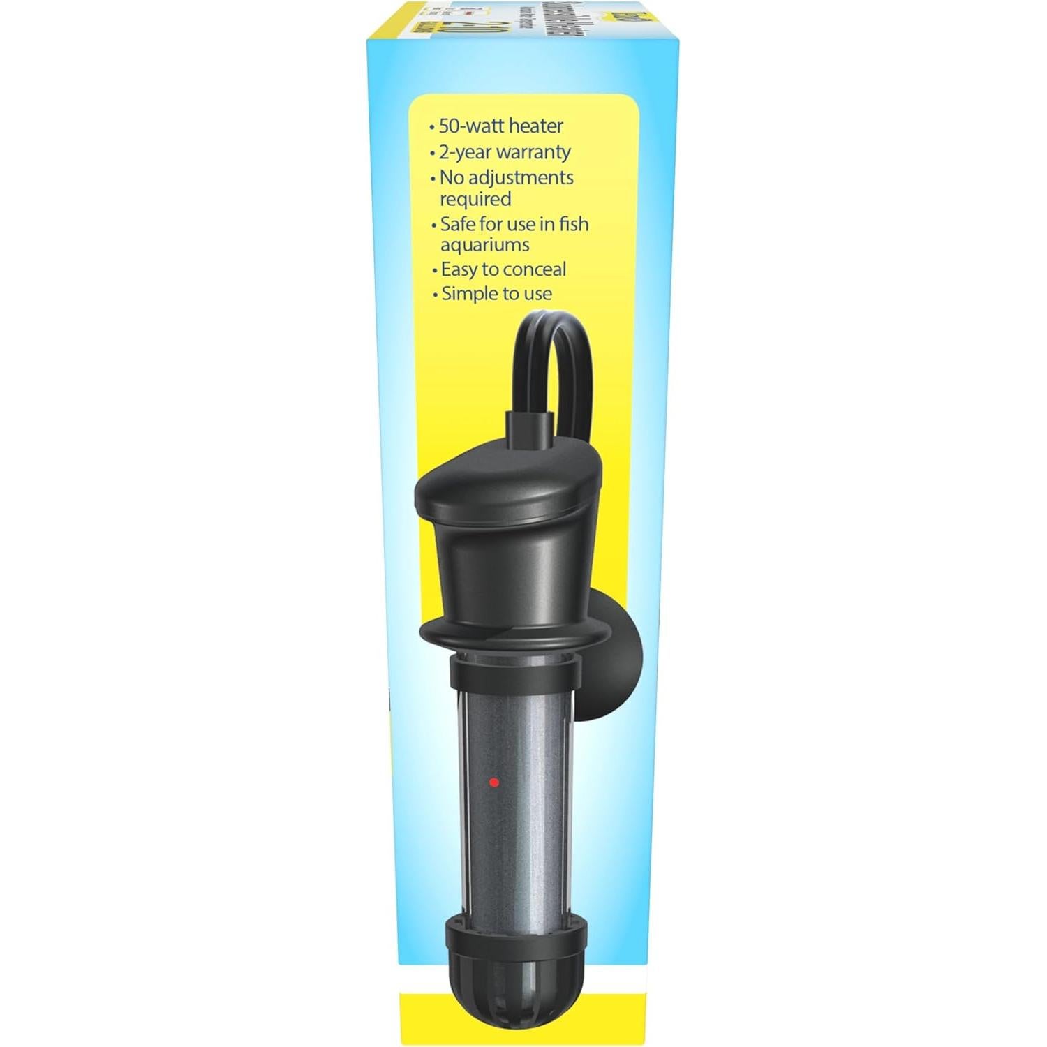 Calentador de Acuario Tetra HT 50W Sumergible 2-10 Galones