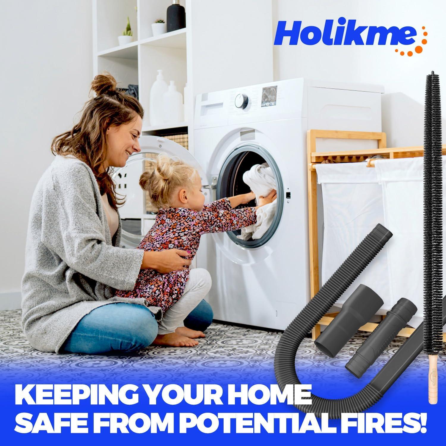 Kit Limpiador de Conductos de Secadora Holikme 2 Piezas