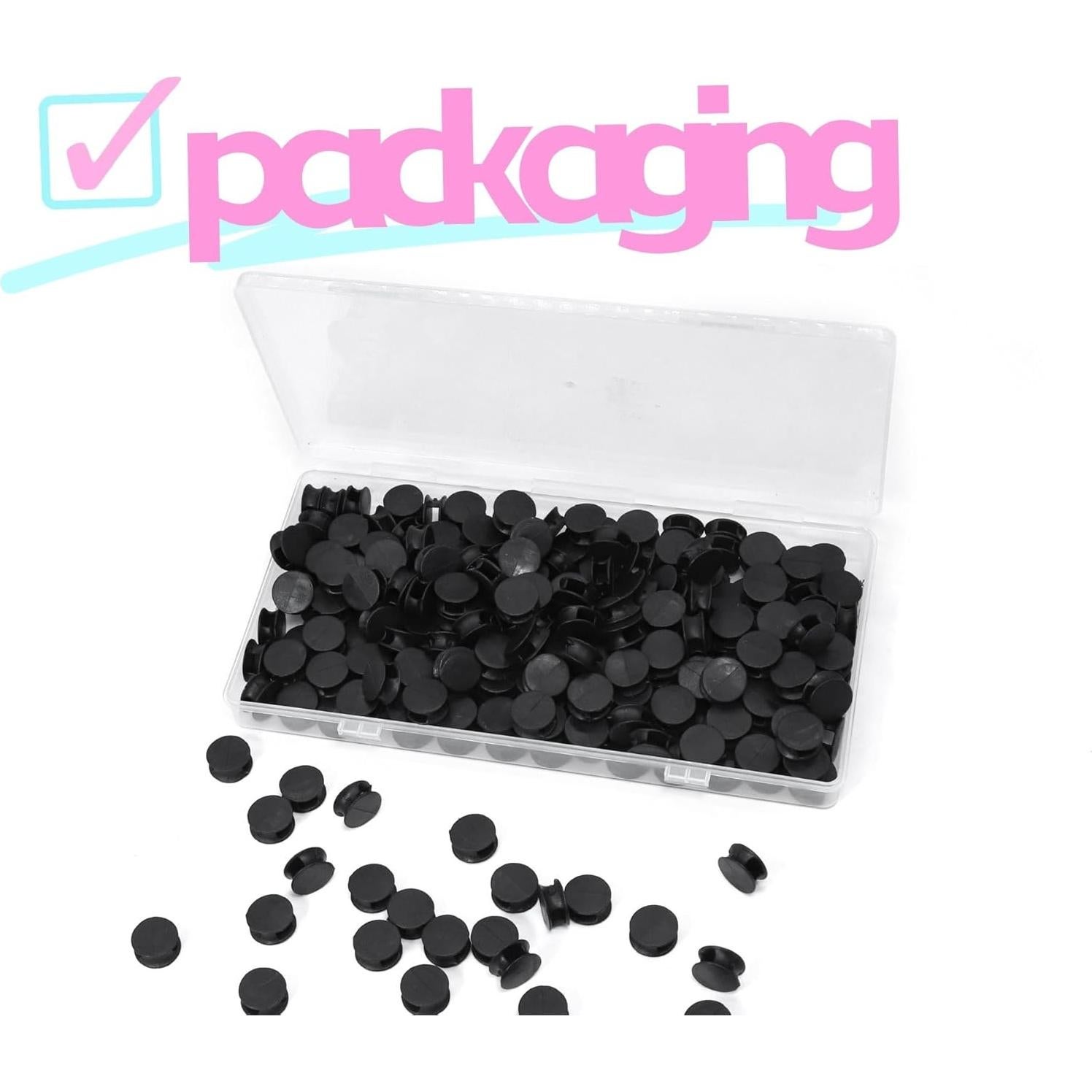 200 Botones de Plástico para Zapatos Meexzoom - Accesorios DIY