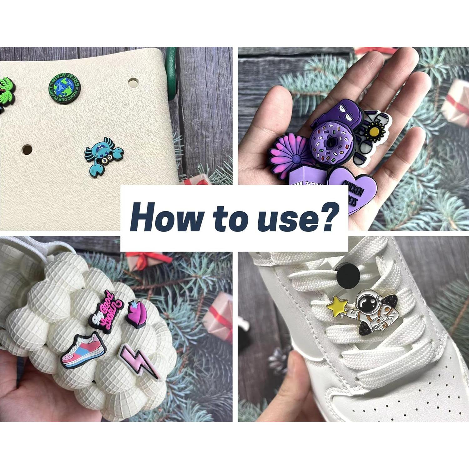 200 Botones de Plástico para Zapatos Meexzoom - Accesorios DIY