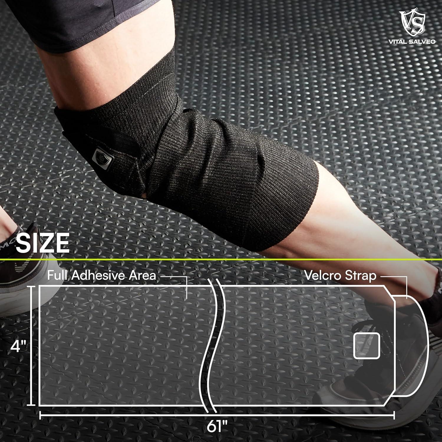 Faja Compresiva Transpirable Vital Salveo para Pantorrilla 10cm