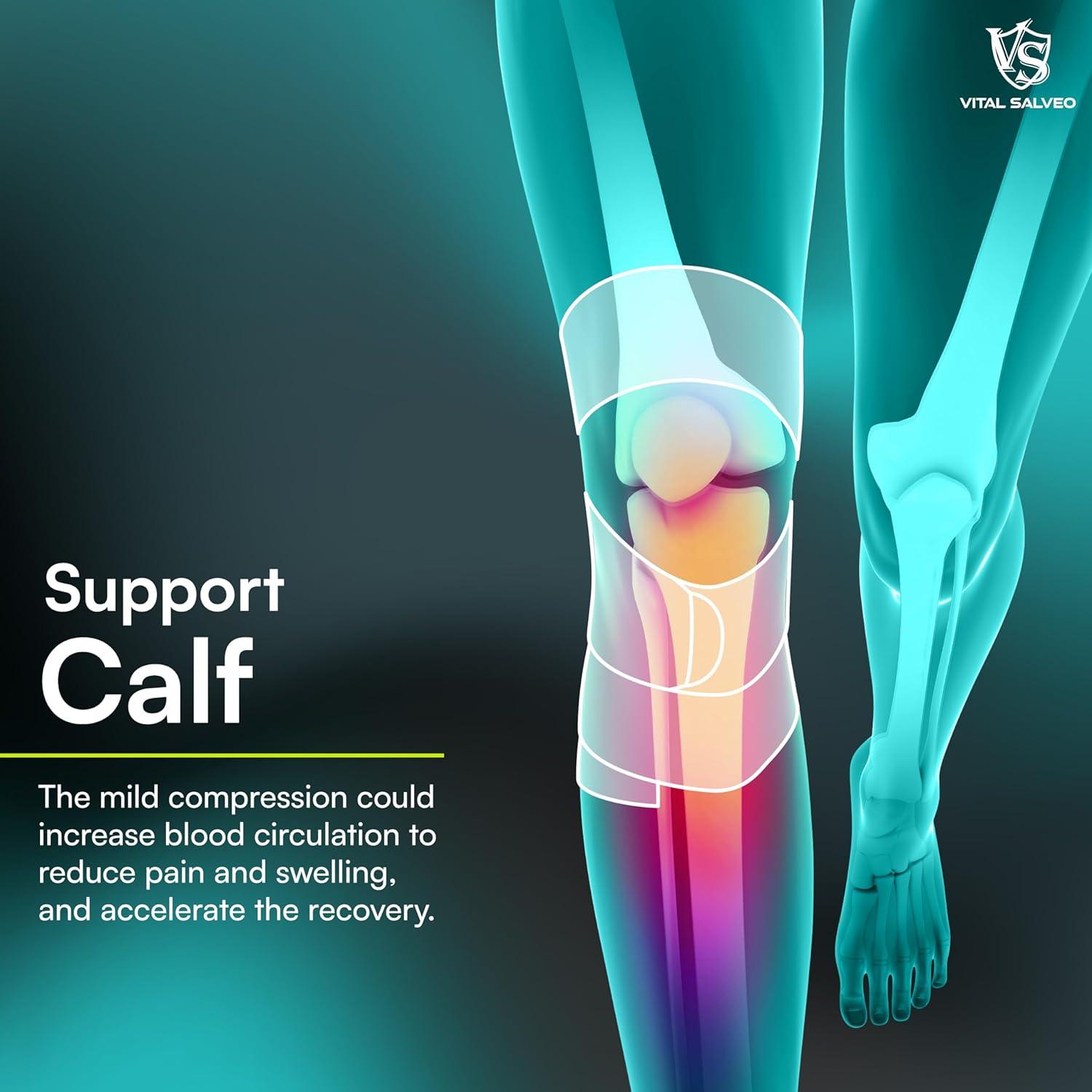 Faja Compresiva Transpirable Vital Salveo para Pantorrilla 10cm