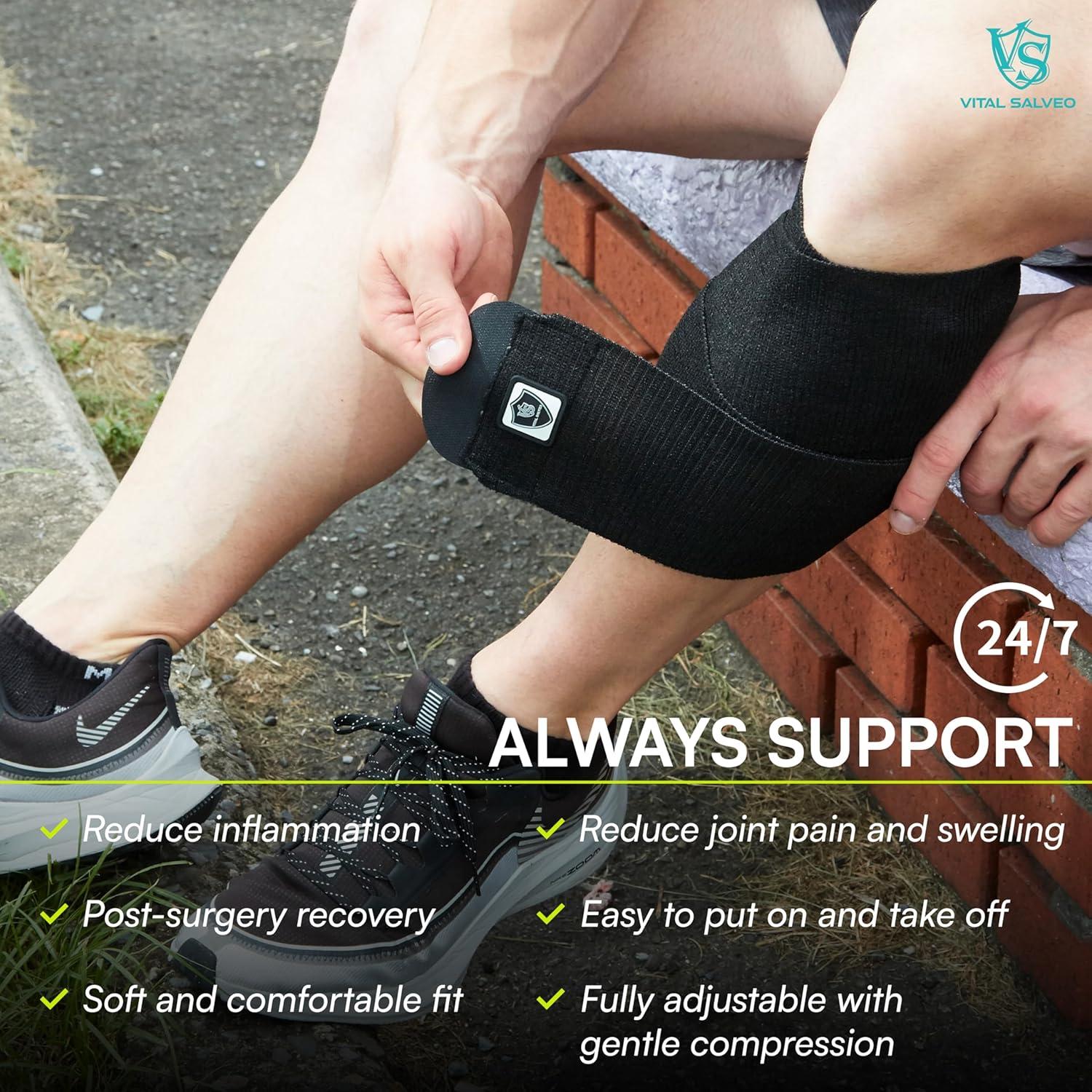 Faja Compresiva Transpirable Vital Salveo para Pantorrilla 10cm