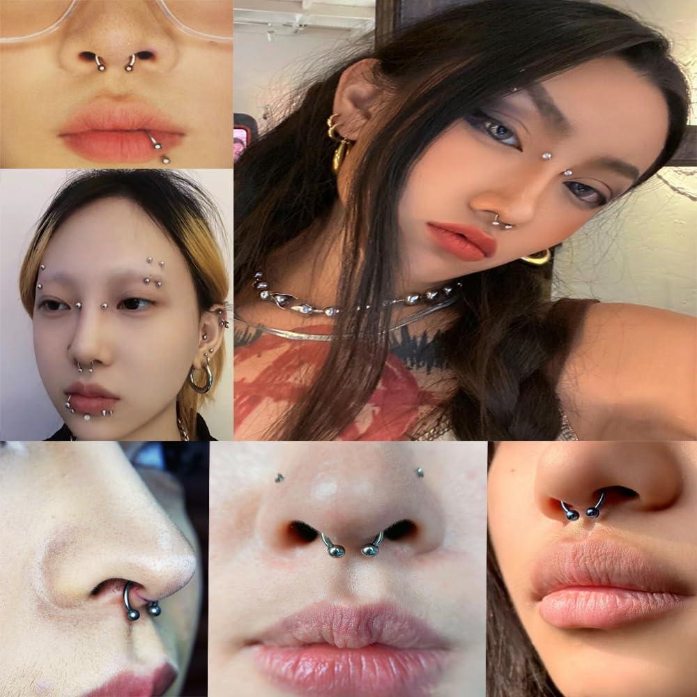 Kit de Perforación Corporal Profesional AM RONG MAGIC - 5 Piezas