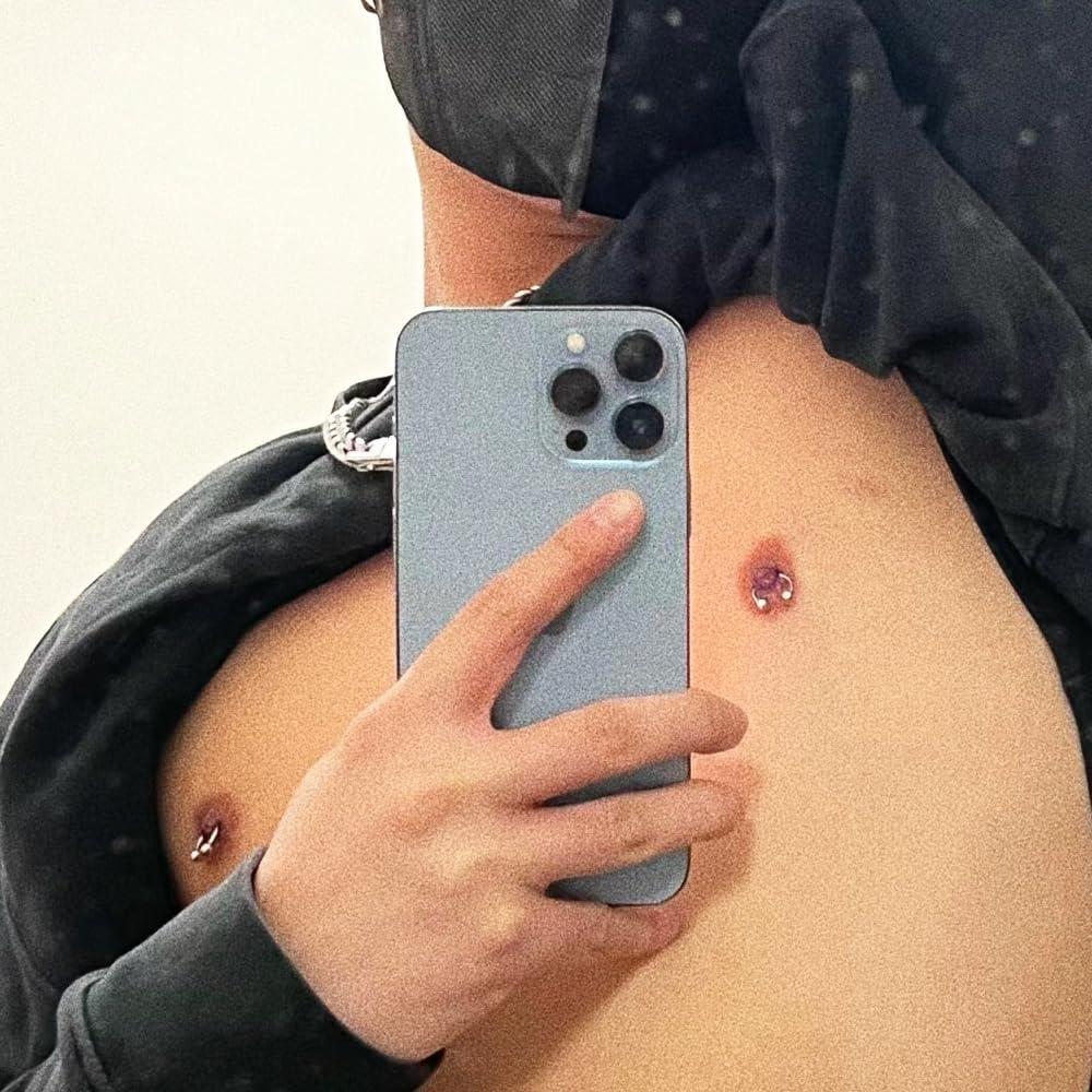 Kit de Perforación Corporal Profesional AM RONG MAGIC - 5 Piezas