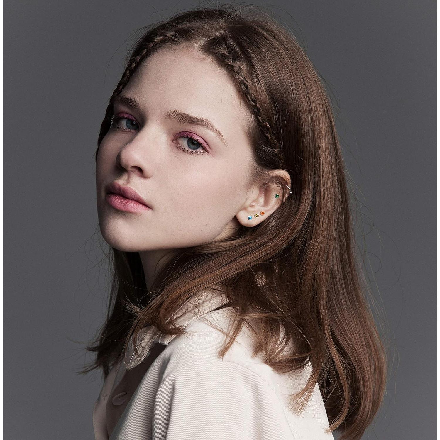 Pendientes Magnéticos ORAZIO 12 Pares Acero Inoxidable 5mm