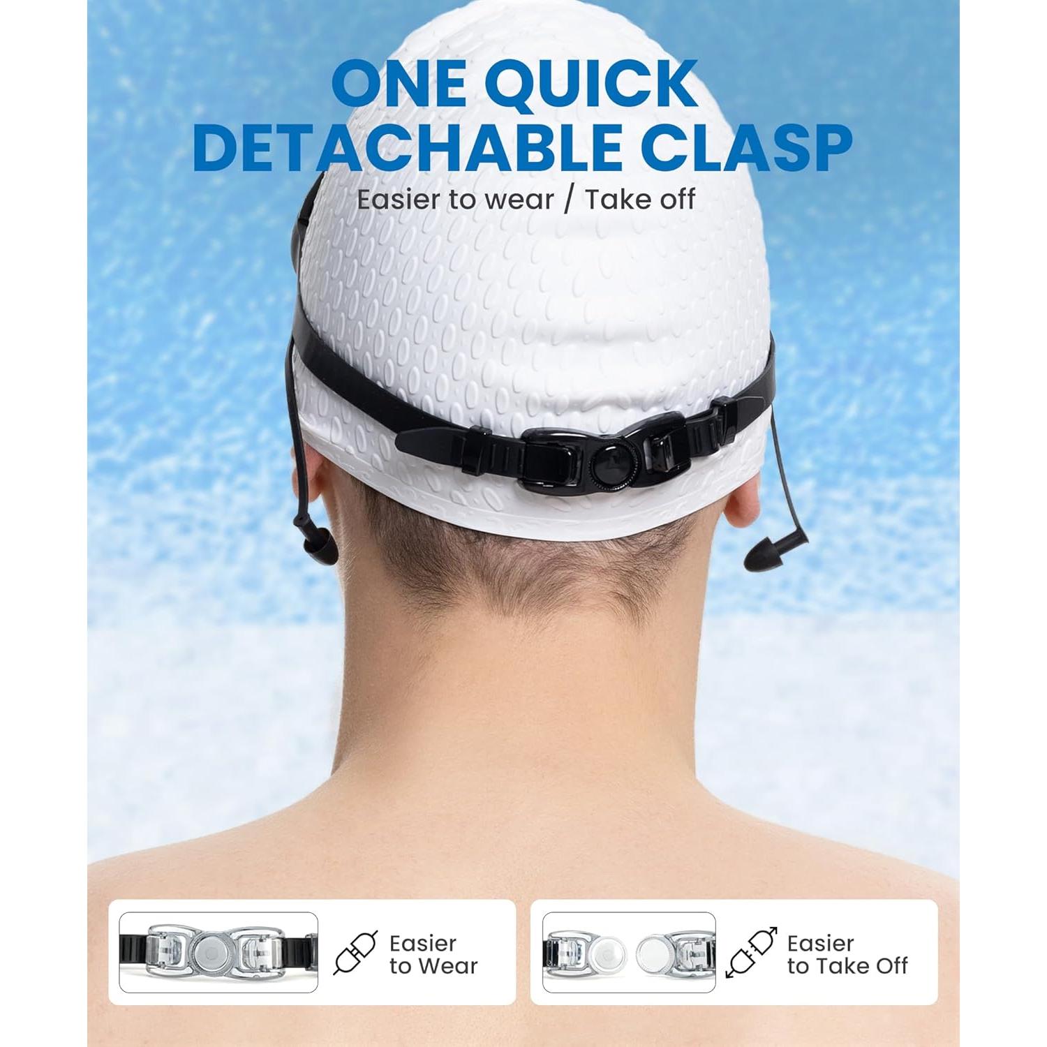 Gafas de Natación UV400 Adultos - Anti-vaho y Sin Fugas