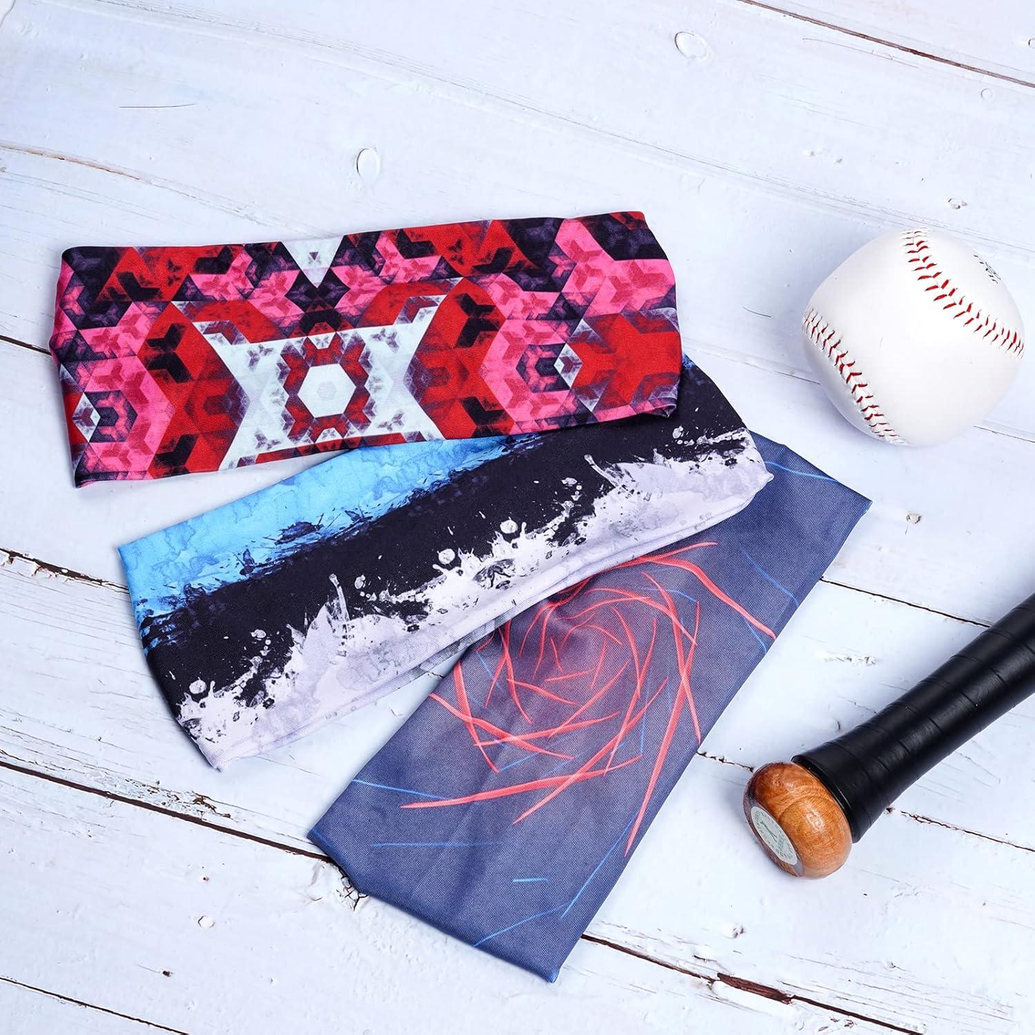 8 Diademas Deportivas Antideslizantes obmwang - Absorción de Sudor