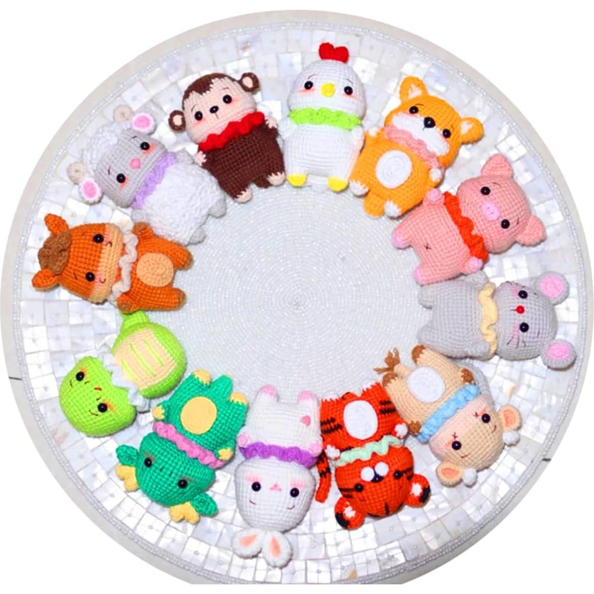 Ojos de Seguridad Tiazey 5mm Negros para Amigurumi y Manualidades