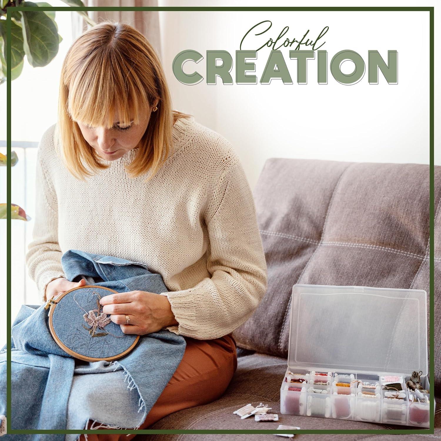 Kit de Hilos de Bordado Atteret - Algodón DMC 2 Recargas