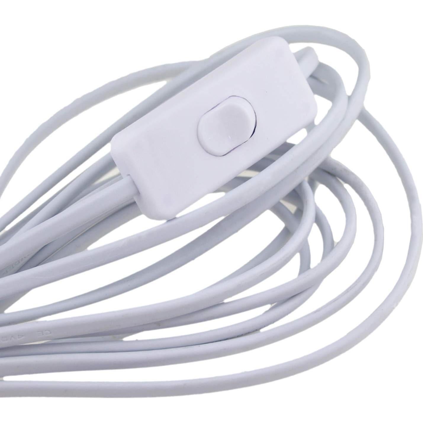 Portalámparas colgante E26/E27 Rextin con cable 4m y interruptor