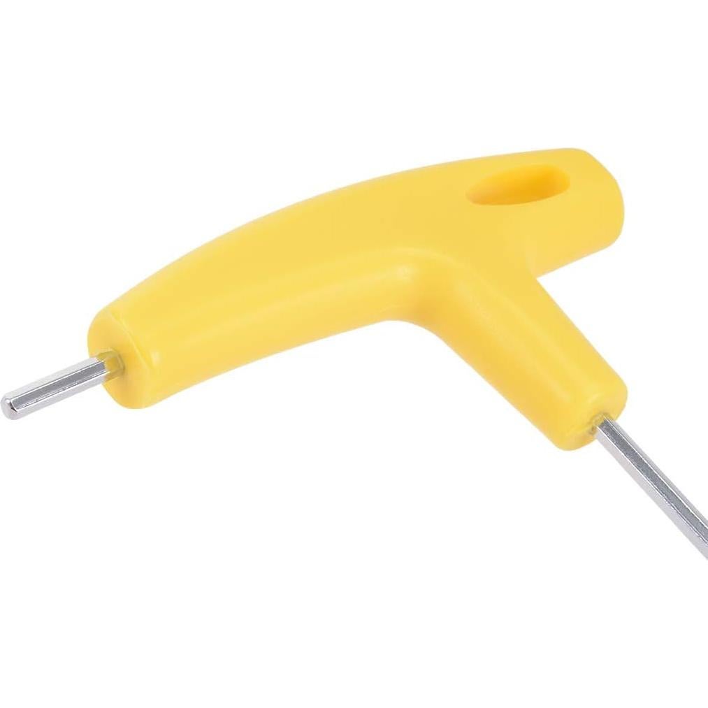 Llave Hexagonal T uxcell 3mm Acabado Cromado Duradero