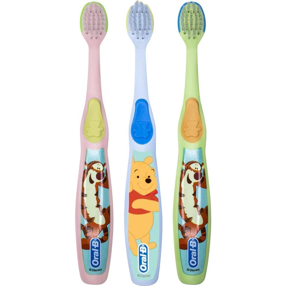 Cepillo de dientes manual Oral-B Baby Pooh 0-3 años, paquete de 3