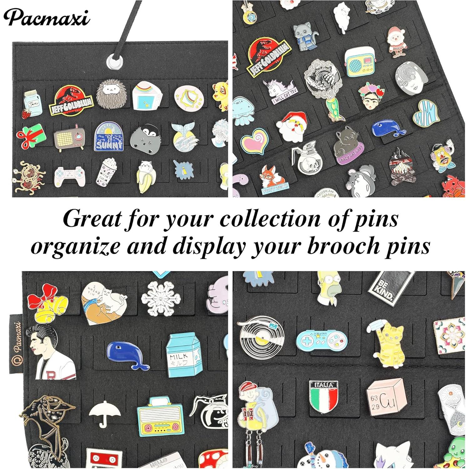 Organizador de Broches Colgante PACMAXI Negro 96 Pines