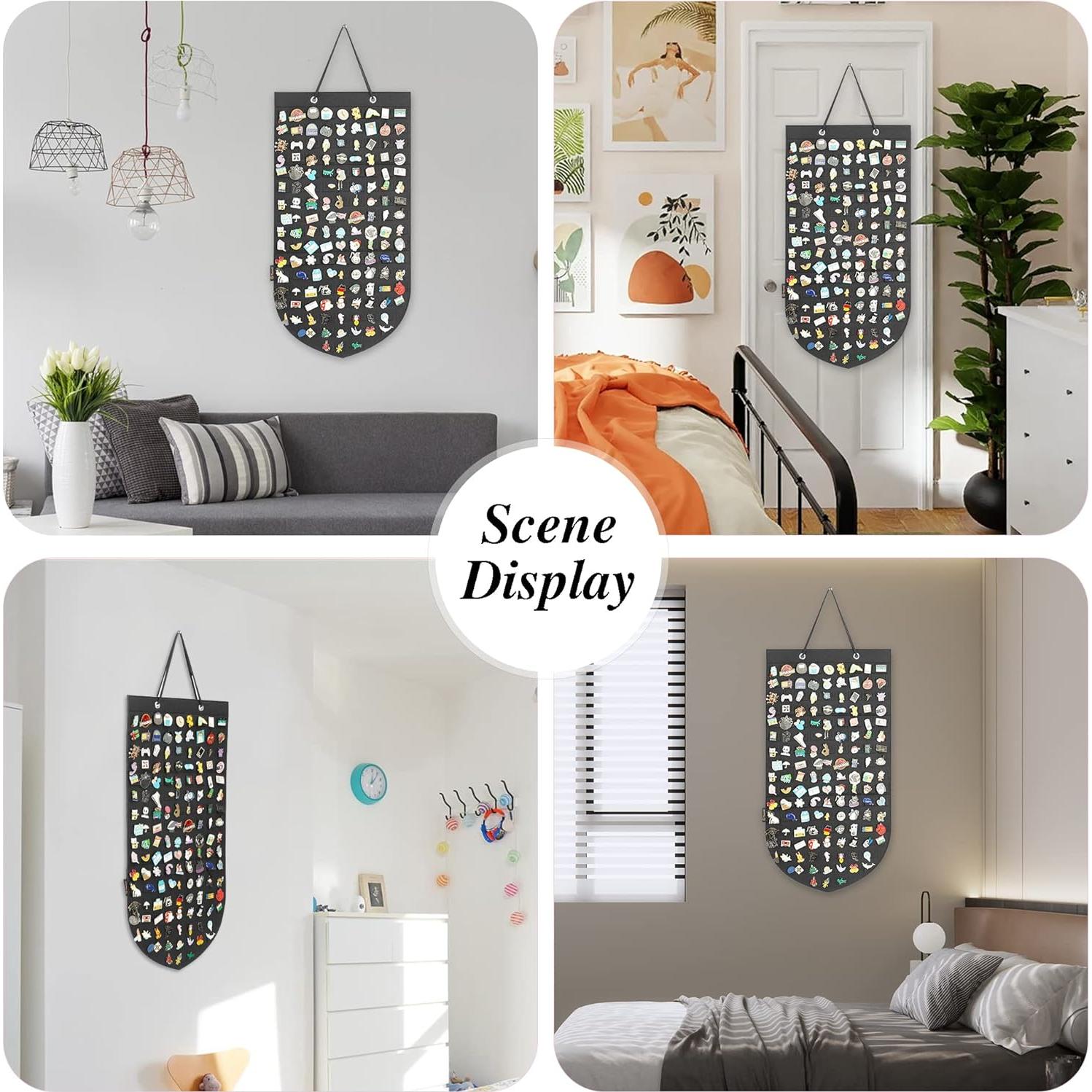 Organizador de Broches Colgante PACMAXI Negro 96 Pines