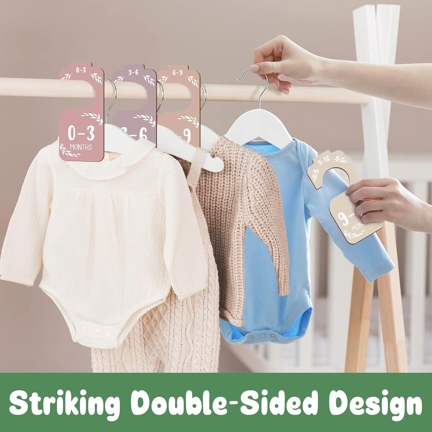 Divisores de Armario de Madera Yewfold para Ropa de Bebé