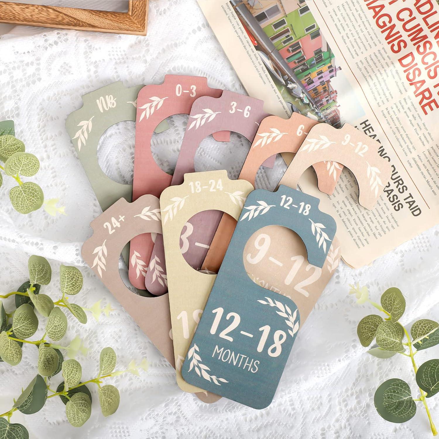 Divisores de Armario de Madera Yewfold para Ropa de Bebé