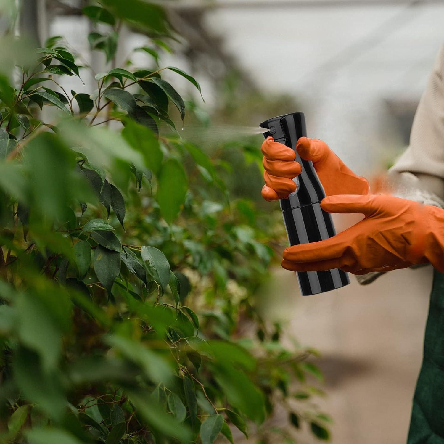 Botella Spray Neblina Ultra Fina 200ml Zuhose Negra