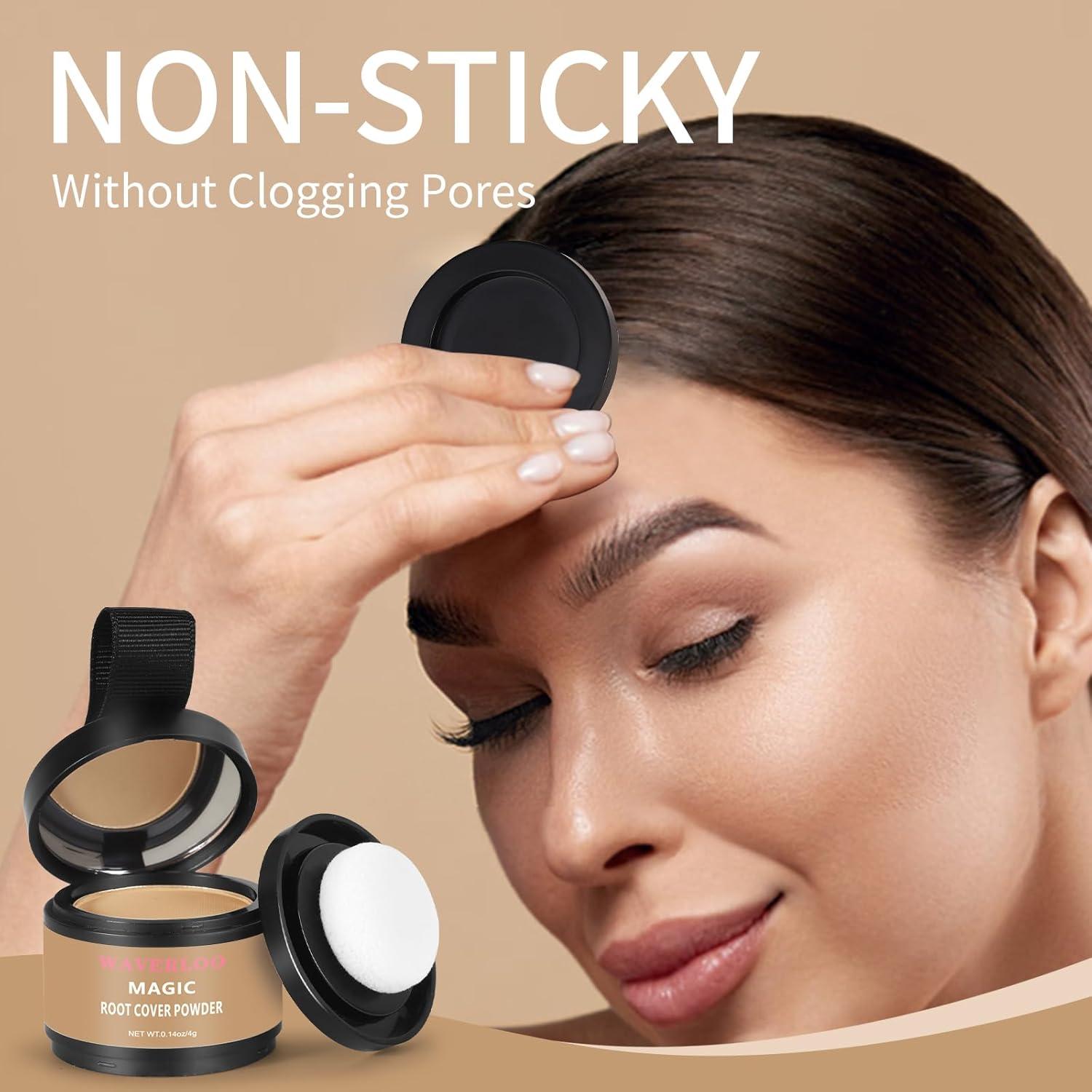 Waverloo Magic Root Cover Up - Polvo Cubre Raíces Rubio Oscuro 28g