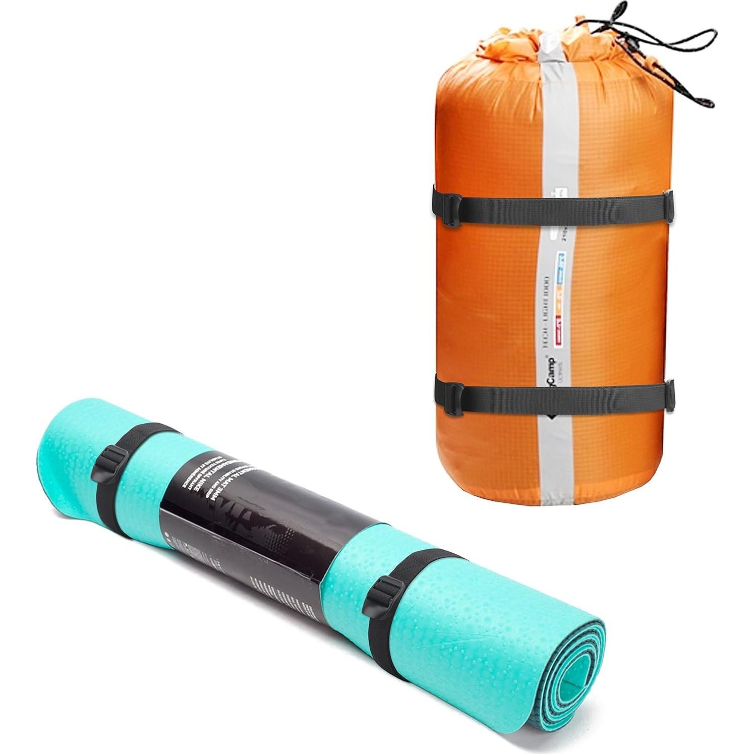 Correas de Compresión para Saco de Dormir Wisdompro - 2 Unidades 1.2m