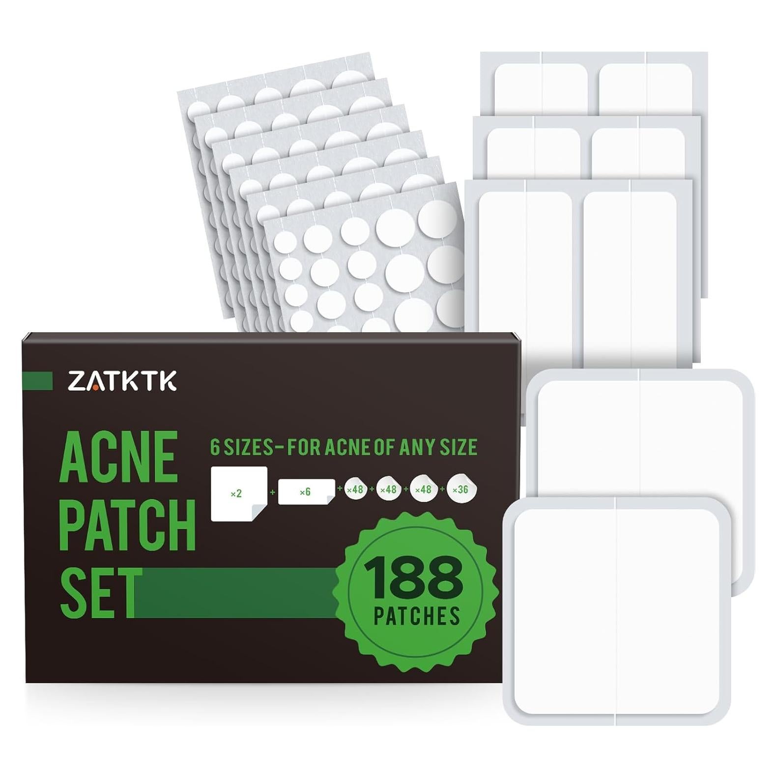 Parches para Granitos ZATKTK - 188 Parches Hidrocoloide