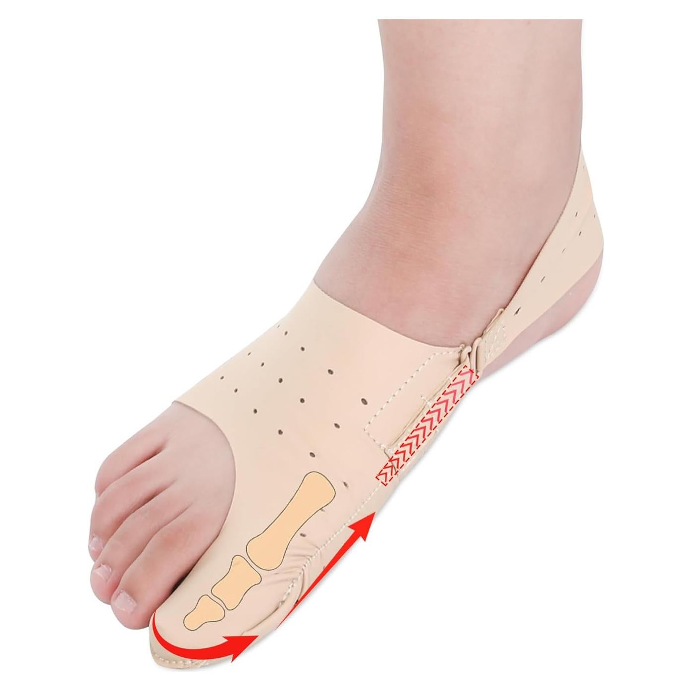 Corrector de Juanetes JFNoraiva - Calcetines Ultra Delgados Ajustables