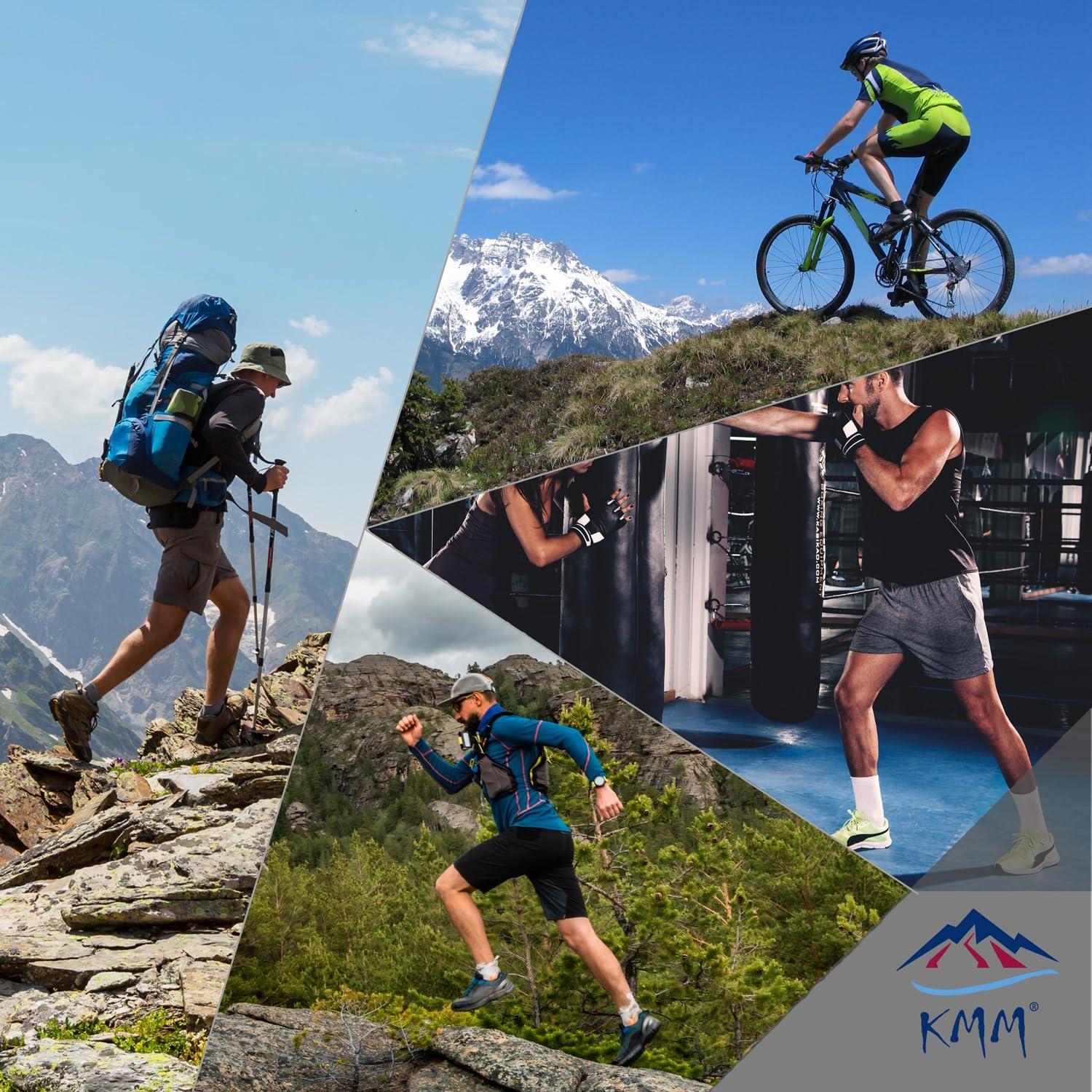 Calcetines KMM para Hombre 6 Pares Acolchados Control Humedad