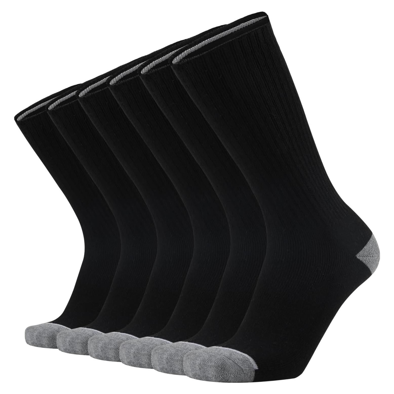 Calcetines KMM para Hombre 6 Pares Térmicos Acolchados Control Humedad