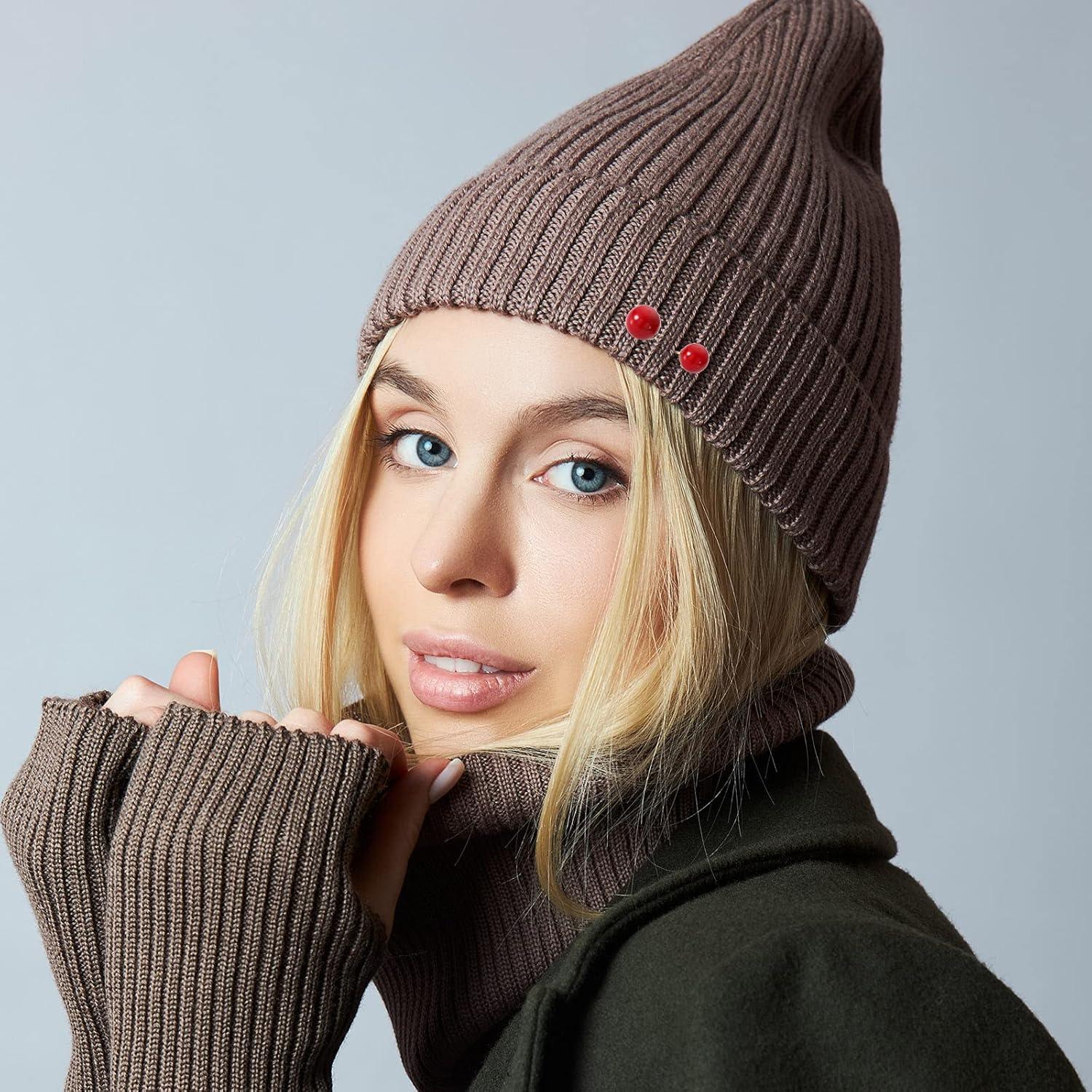 Alfileres de Perlas Artificiales WILLBOND 6 Pcs Elegantes