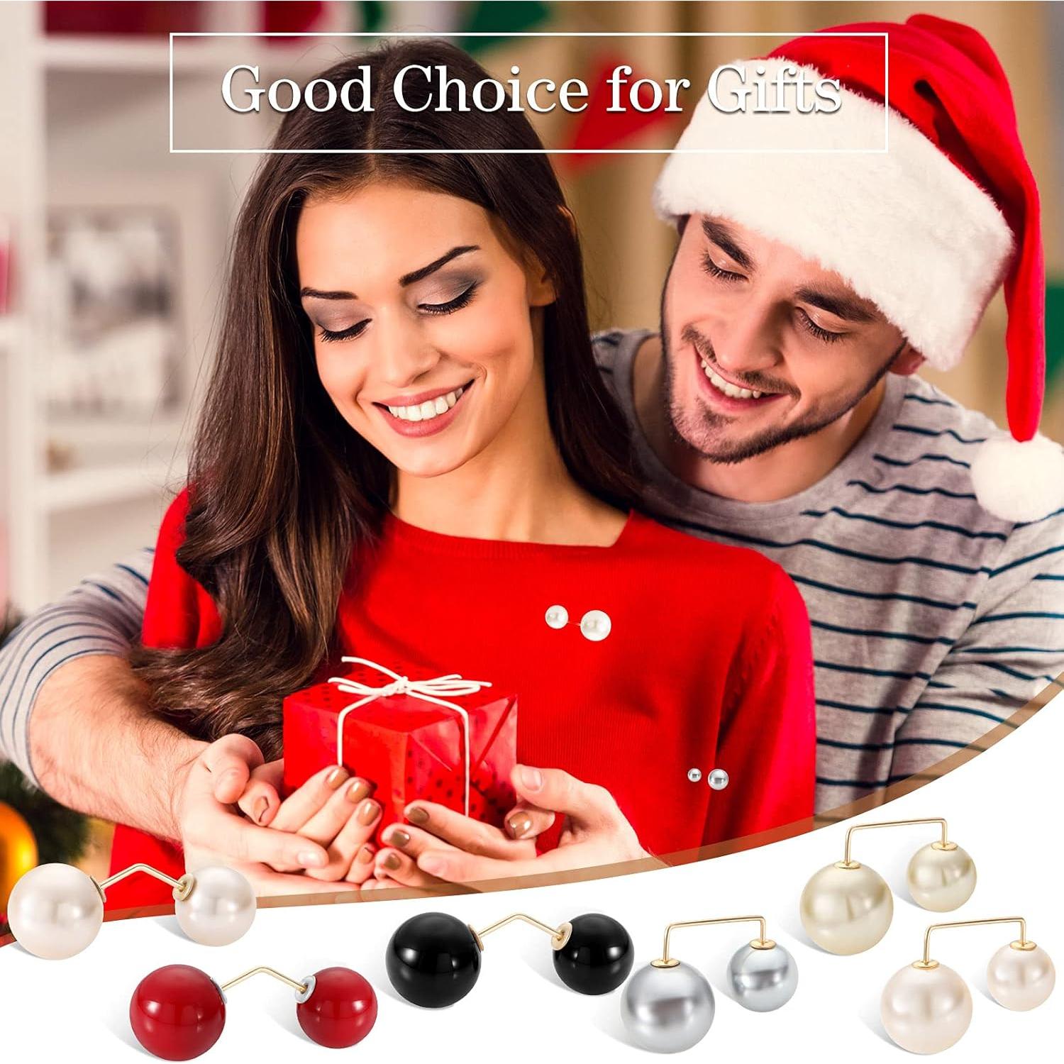 Alfileres de Perlas Artificiales WILLBOND 6 Pcs Elegantes