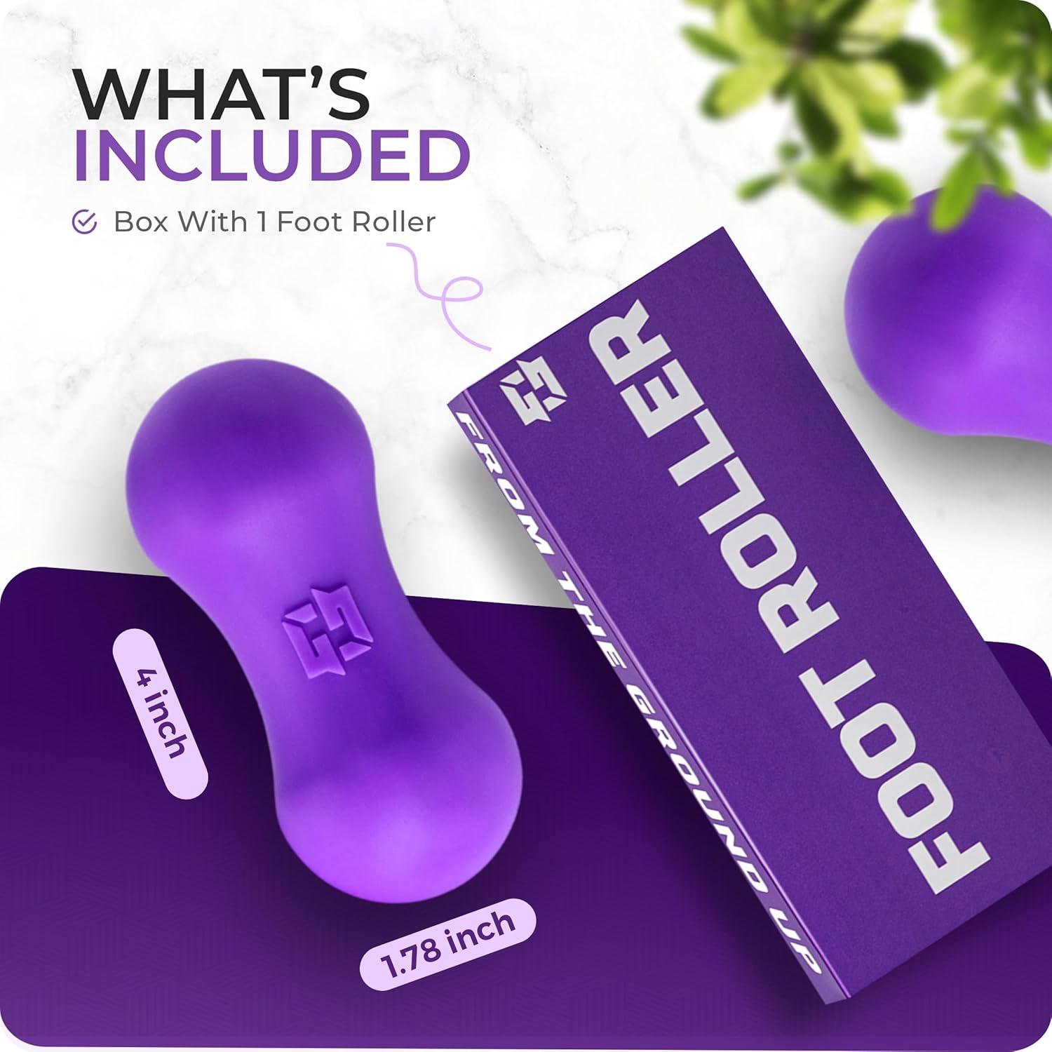 Rodillo de Masaje GROUND FORCE para Fascitis Plantar 10cm