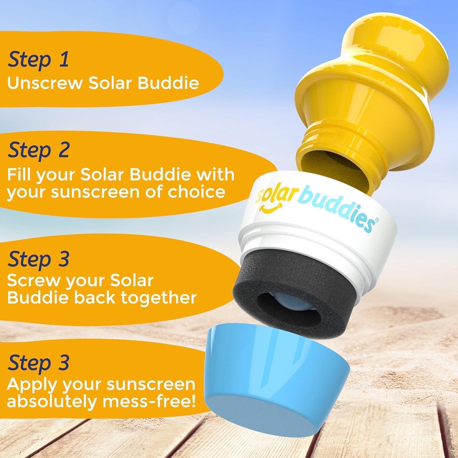 Aplicador Solar Recargable Solar Buddies - 100ml - Sin BPA