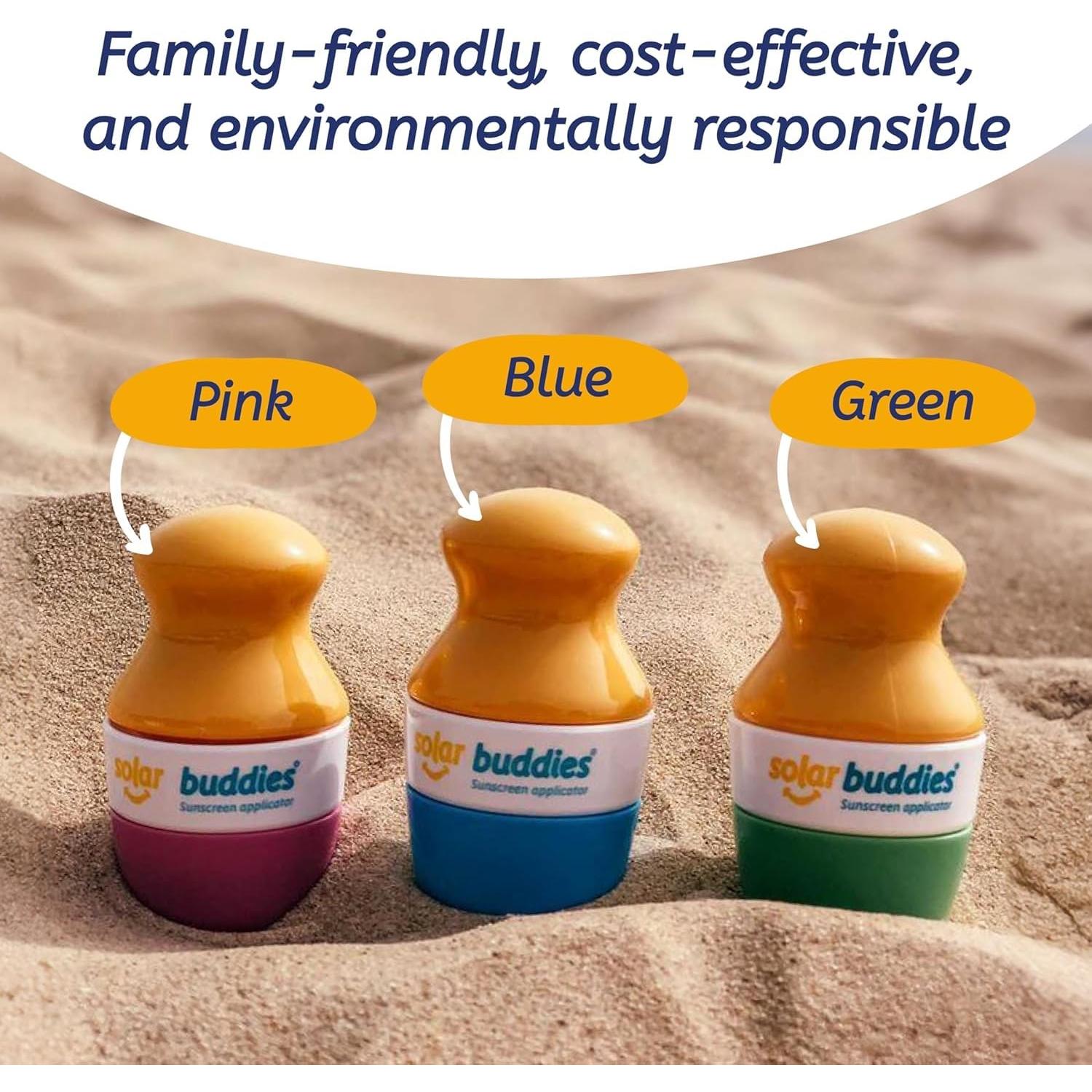 Aplicador Solar Recargable Solar Buddies - 100ml - Sin BPA