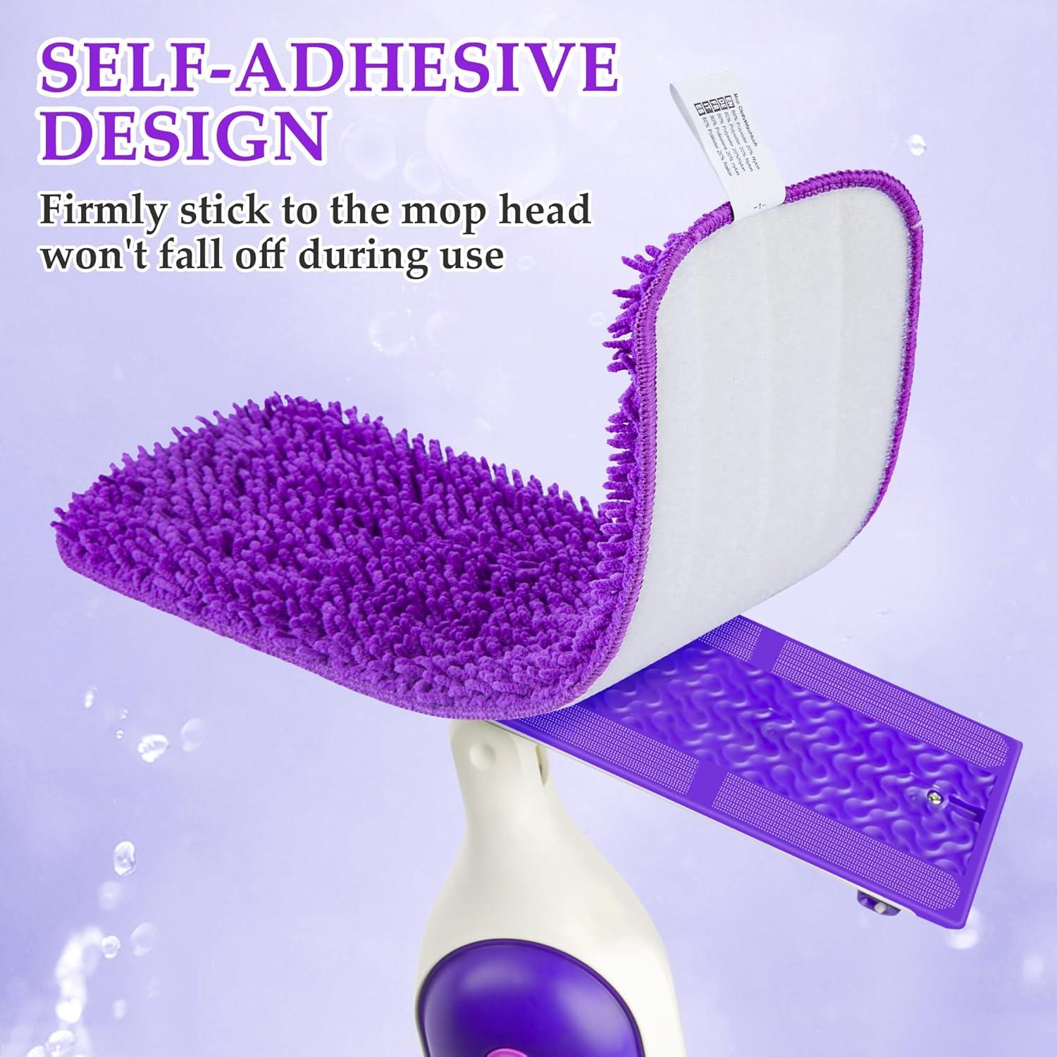 Paños de Microfibra Reutilizables Papclean para Swiffer 38x12 cm - 3 Piezas