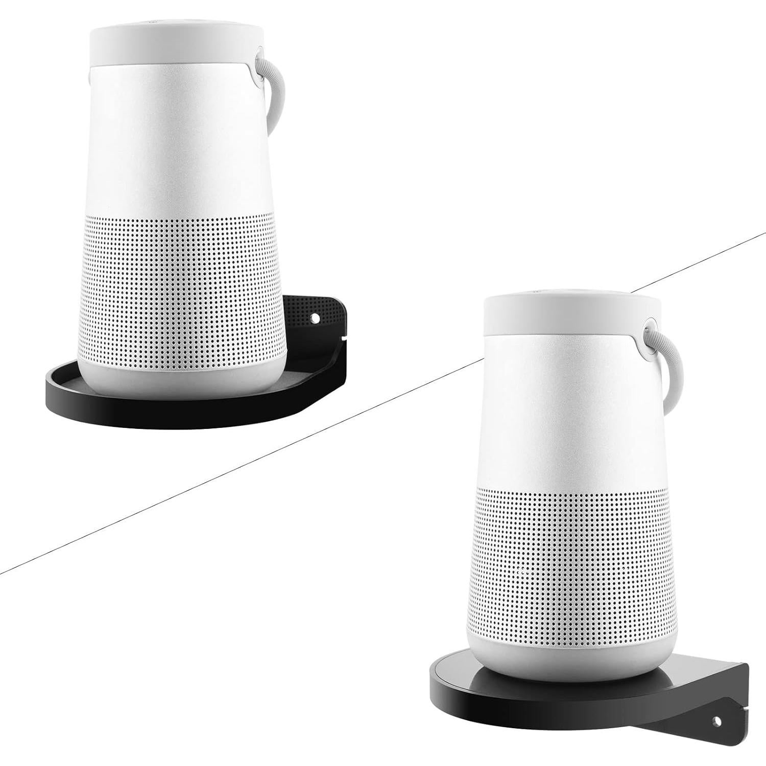 Estante Flotante TXEsign 12.7 cm Acrílico Negro para Altavoz