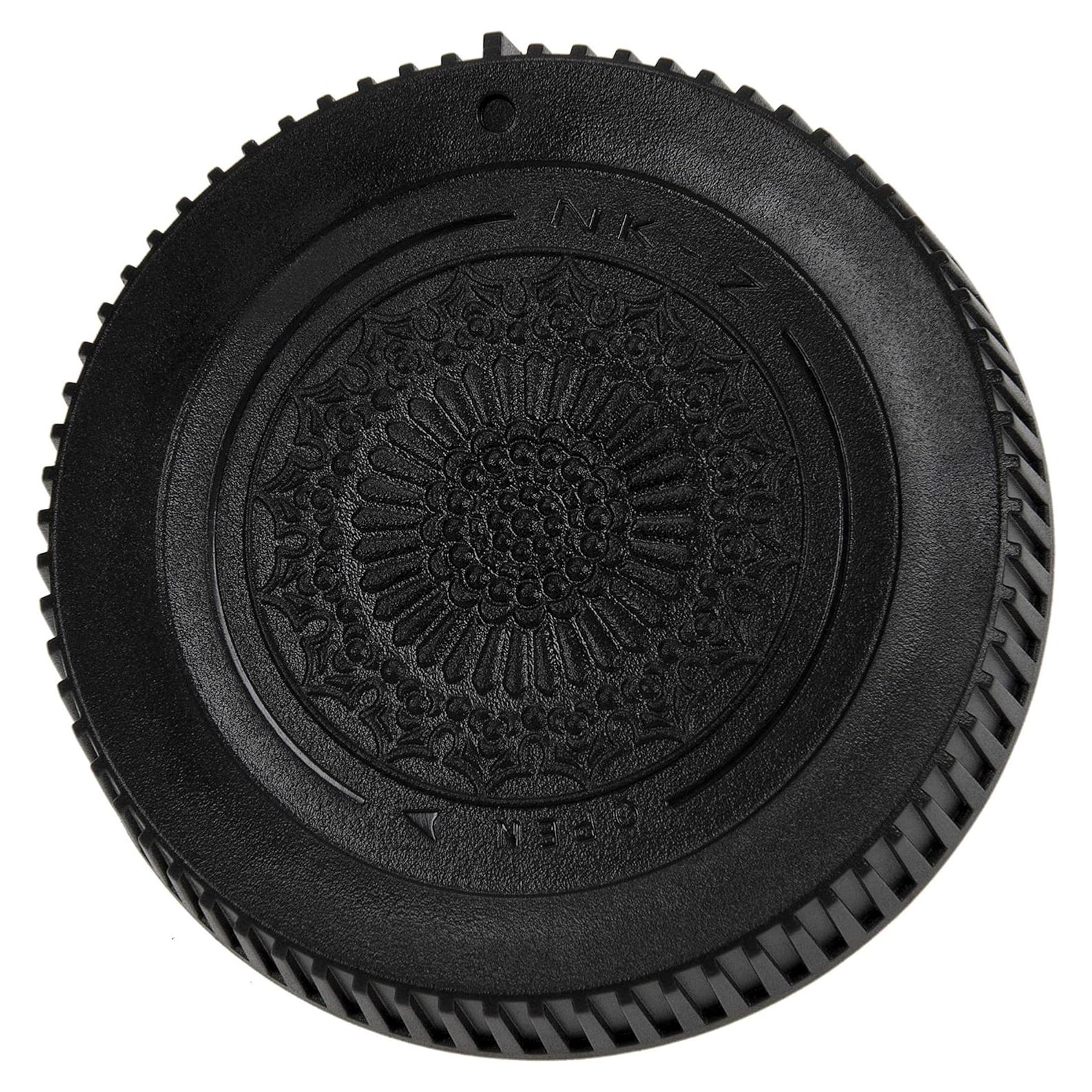 Tapa Trasera Fotodiox Negra para Lentes Nikon Z - Plástico