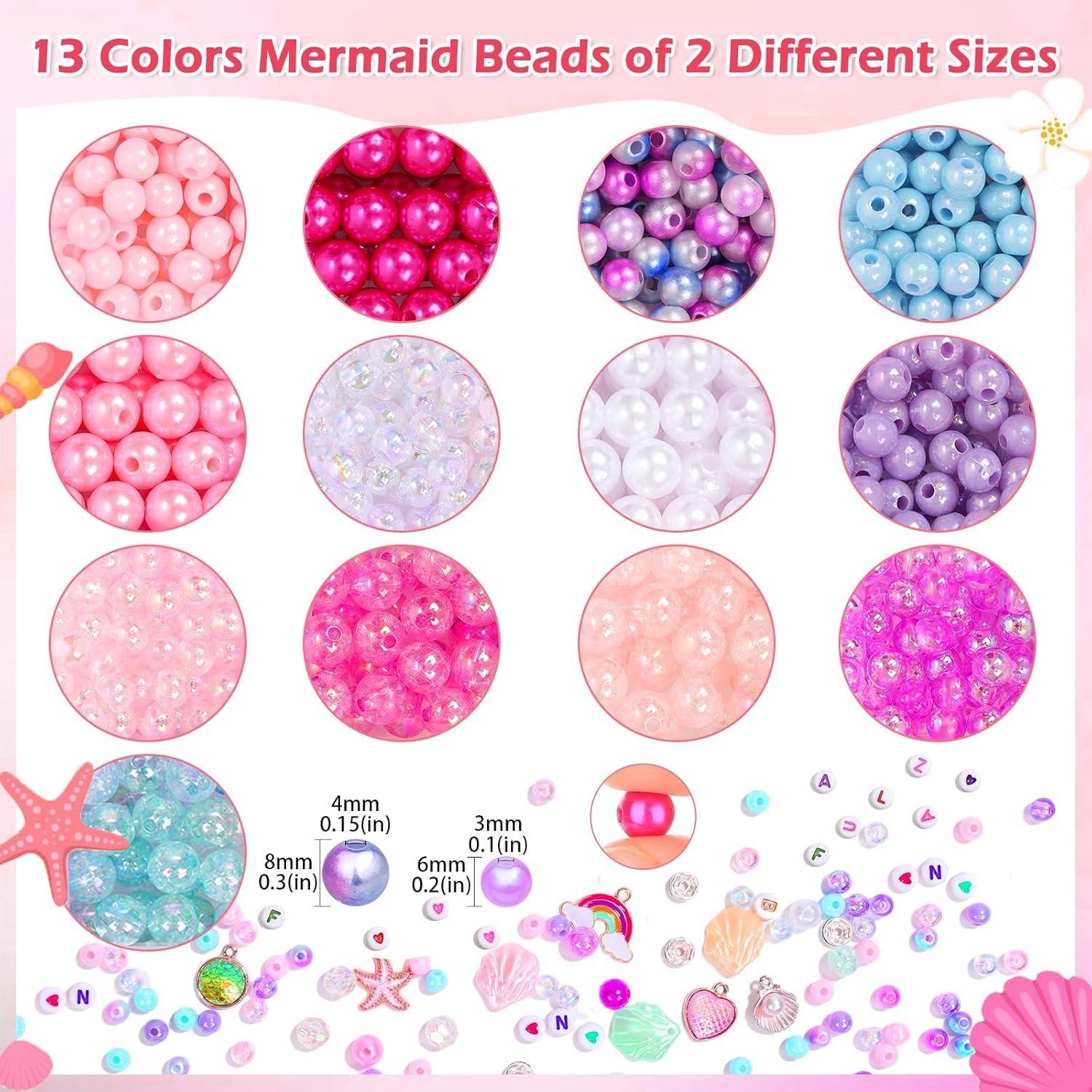 Kit de Fabricación de Pulseras Qinzave 1074 Piezas DIY