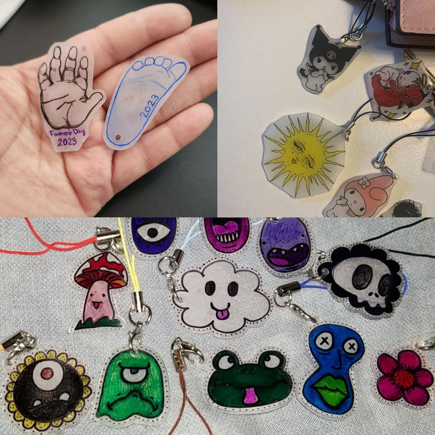 Hojas de Plástico Termocontraíble Wayyoo 25 PCS 20.3x29cm