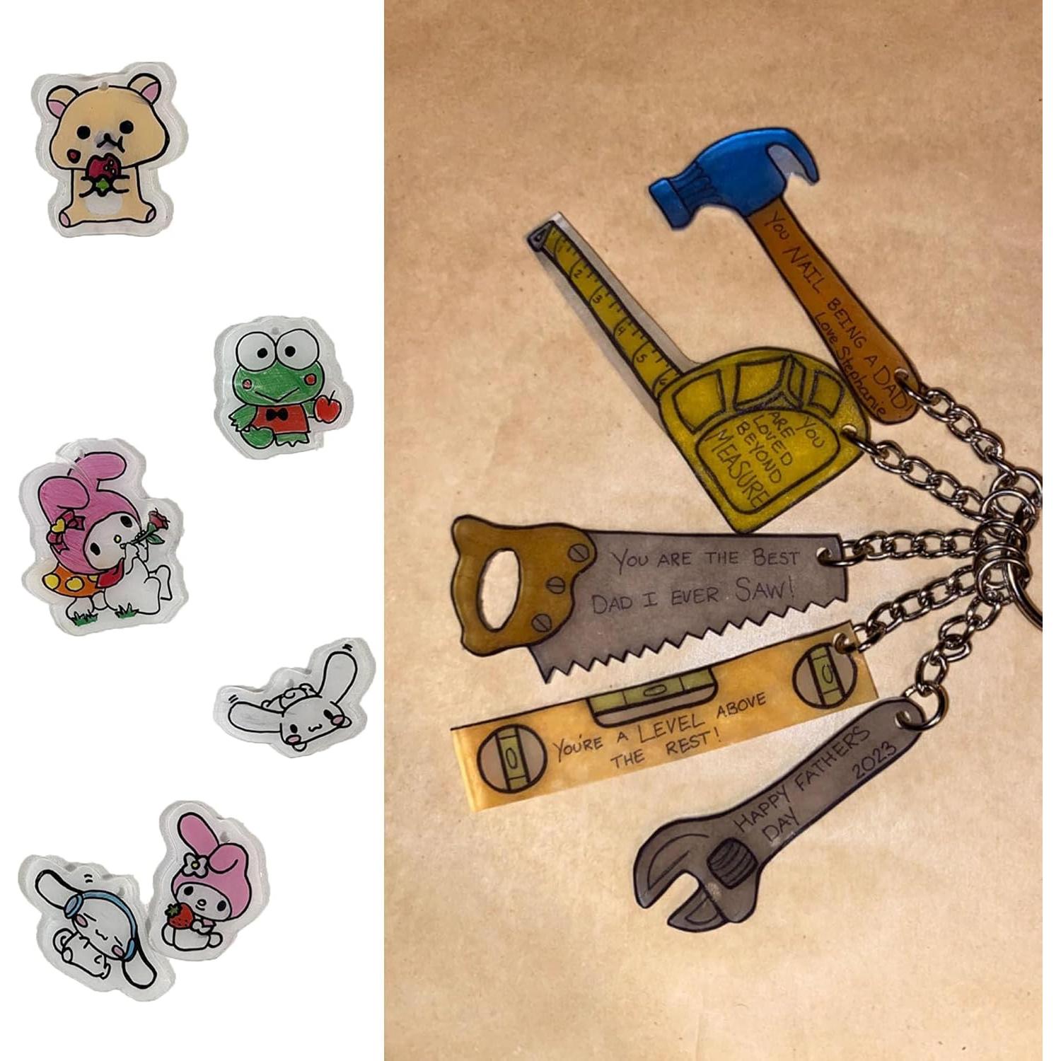 Hojas de Plástico Termocontraíble Wayyoo 25 PCS 20.3x29cm