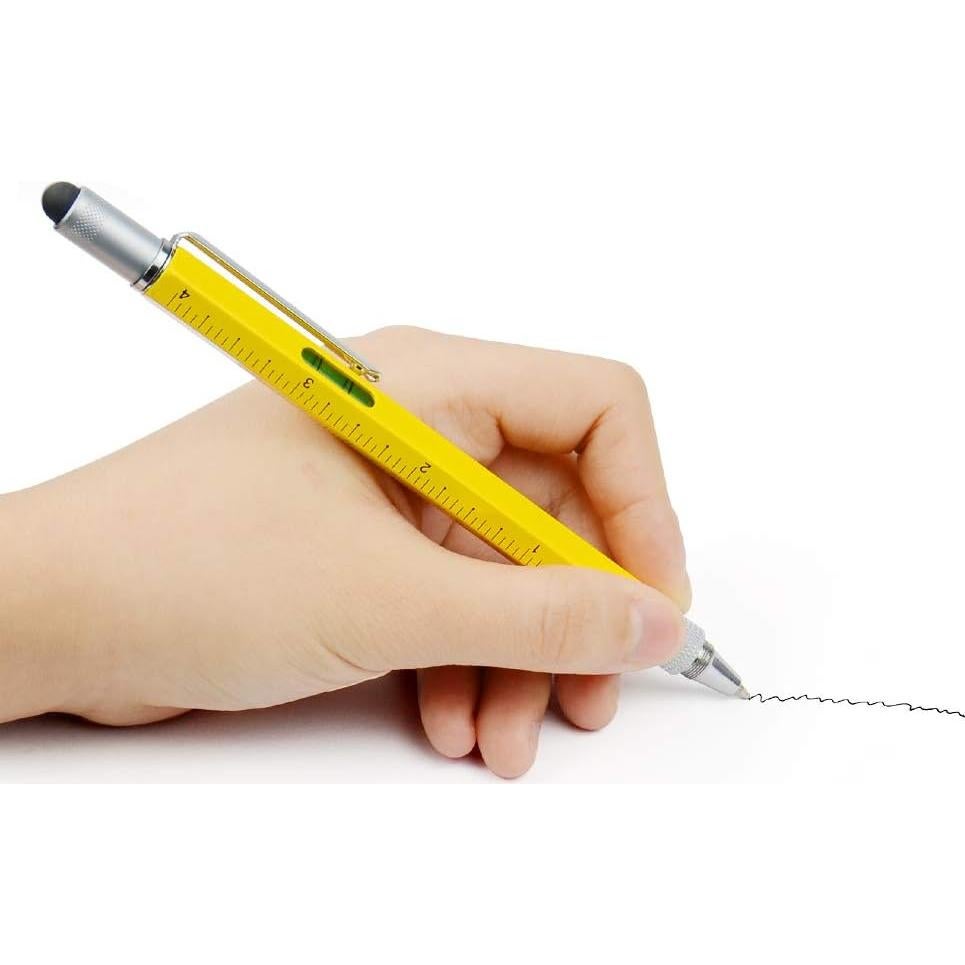 Bolígrafo Multifuncional TVBEST 6 en 1 Regalo para Hombres