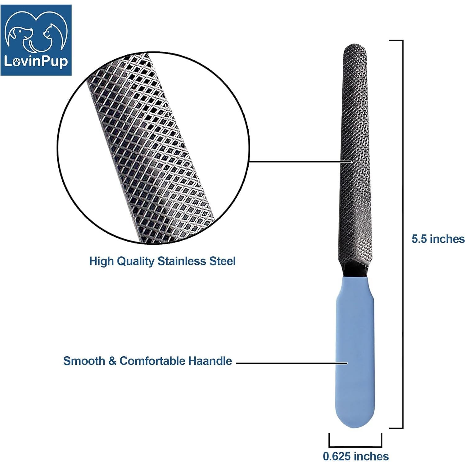 Lijadora de Uñas LovinPup para Perros y Gatos - Compacta y Eficaz