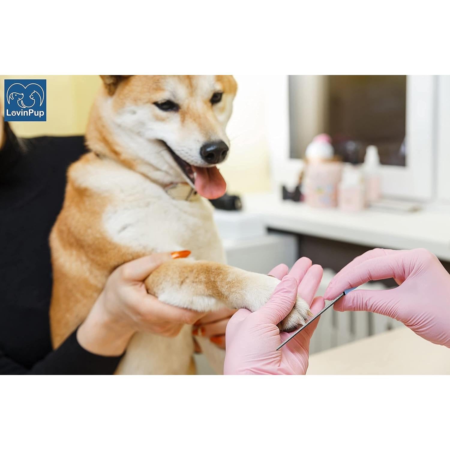 Lijadora de Uñas LovinPup para Perros y Gatos - Compacta y Eficaz