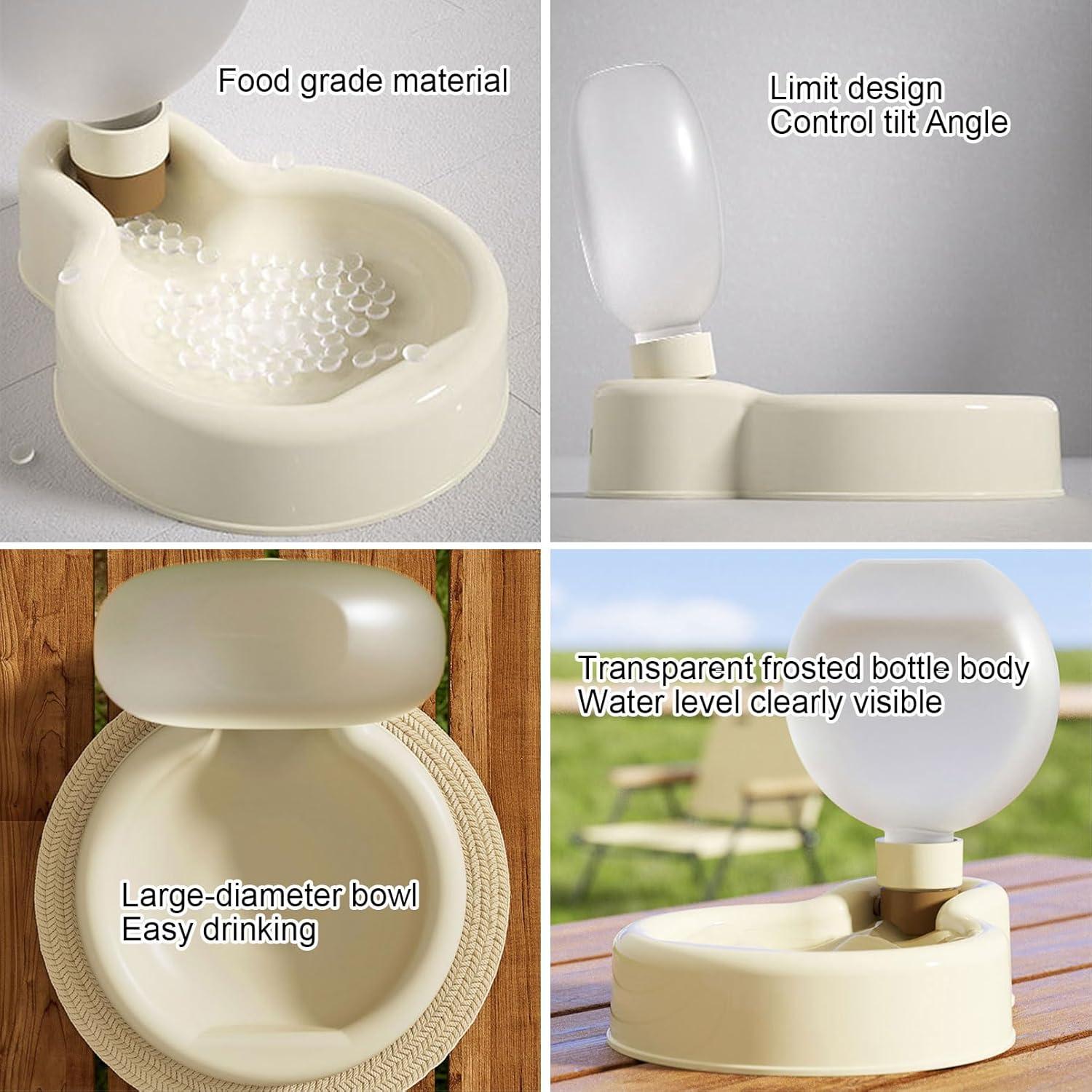 Dispensador de Agua para Perros Portátil RMNHPTK 500ml Verde