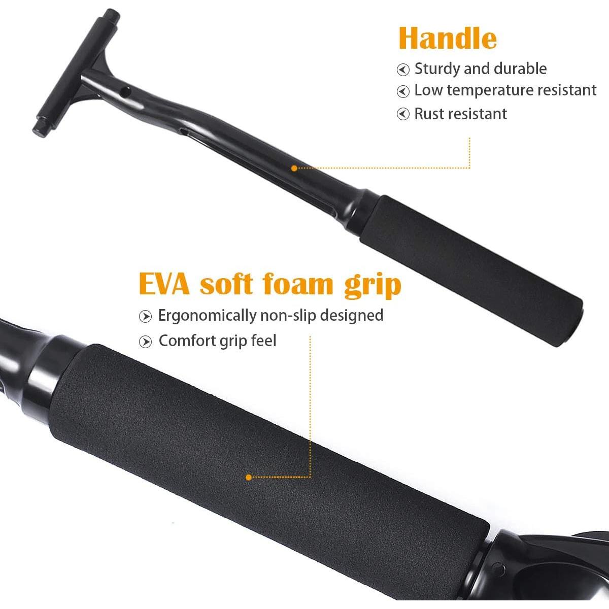 Herramienta de Limpieza de Ventanas AutoEC 2 en 1 con Raspador