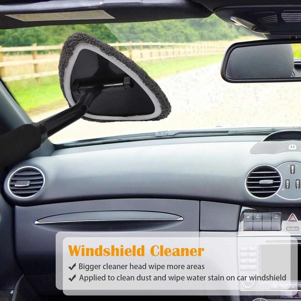 Herramienta de Limpieza de Ventanas AutoEC 2 en 1 con Raspador