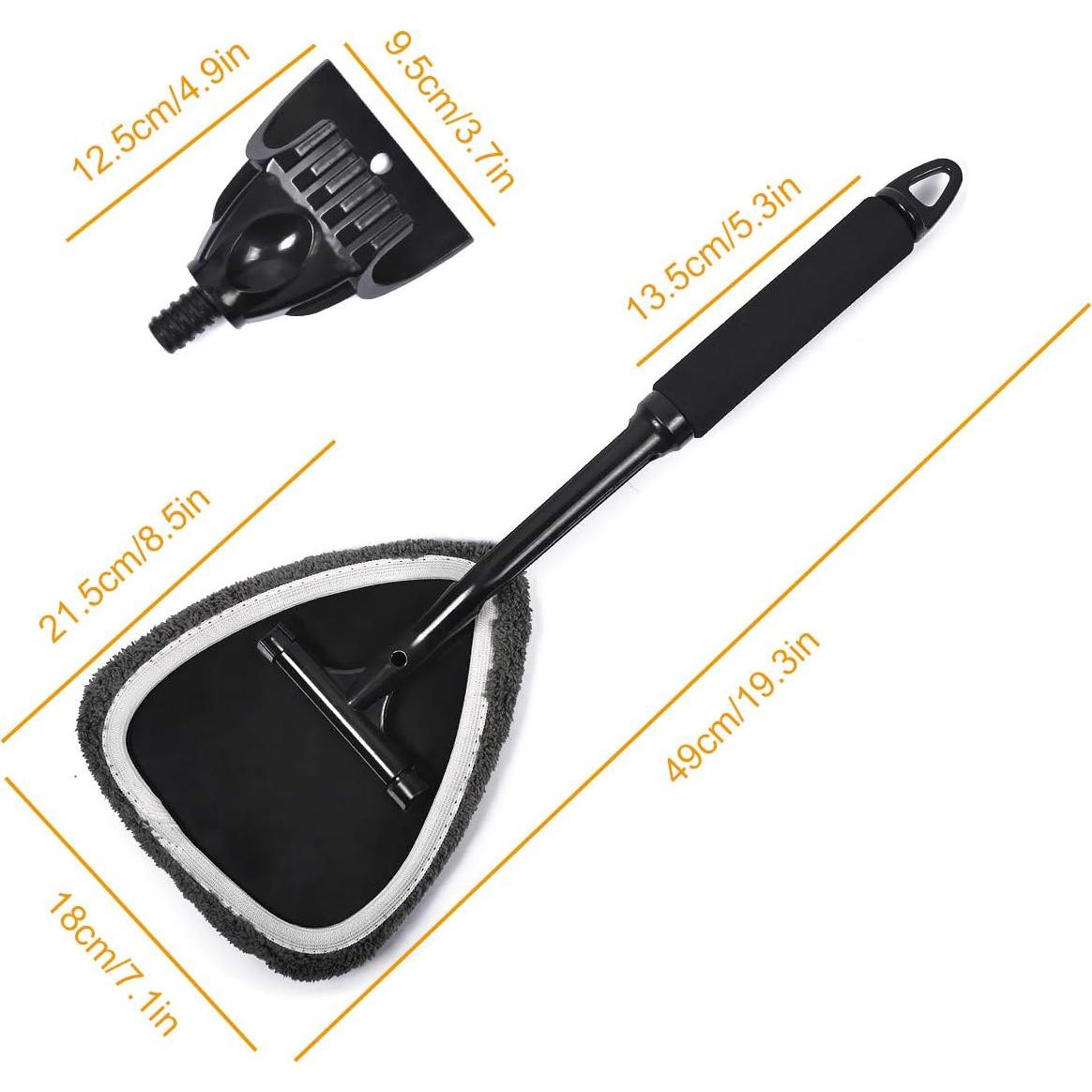 Herramienta de Limpieza de Ventanas AutoEC 2 en 1 con Raspador