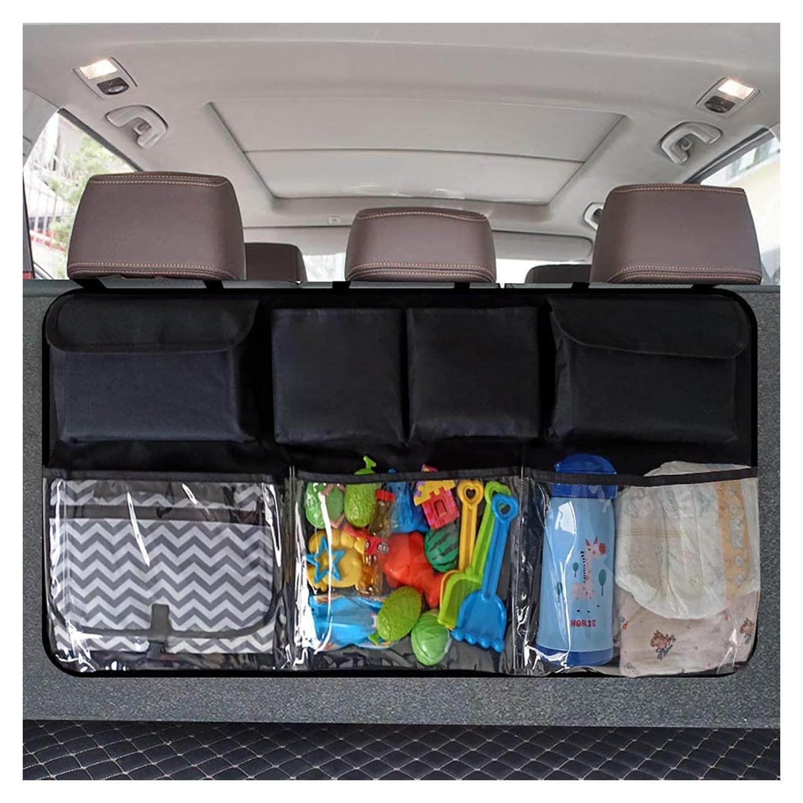 Organizador de Maletero Snuopfy GB7 con 7 Bolsillos Plegable